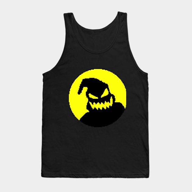 Pixelated Oogie Boogie Man Tank Top by pookiemccool